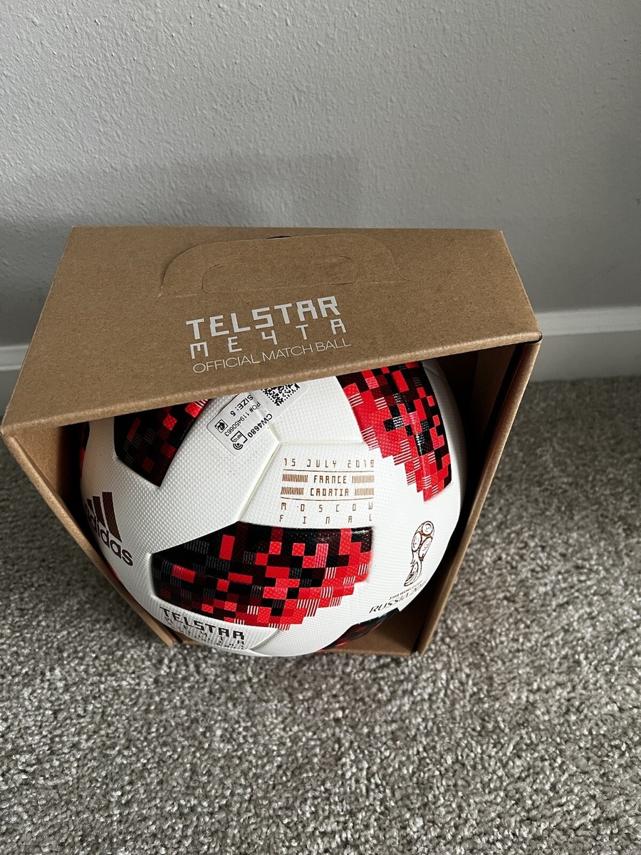 2018 FIFA World Cup Final Adidas Telstar With Imprints France VS