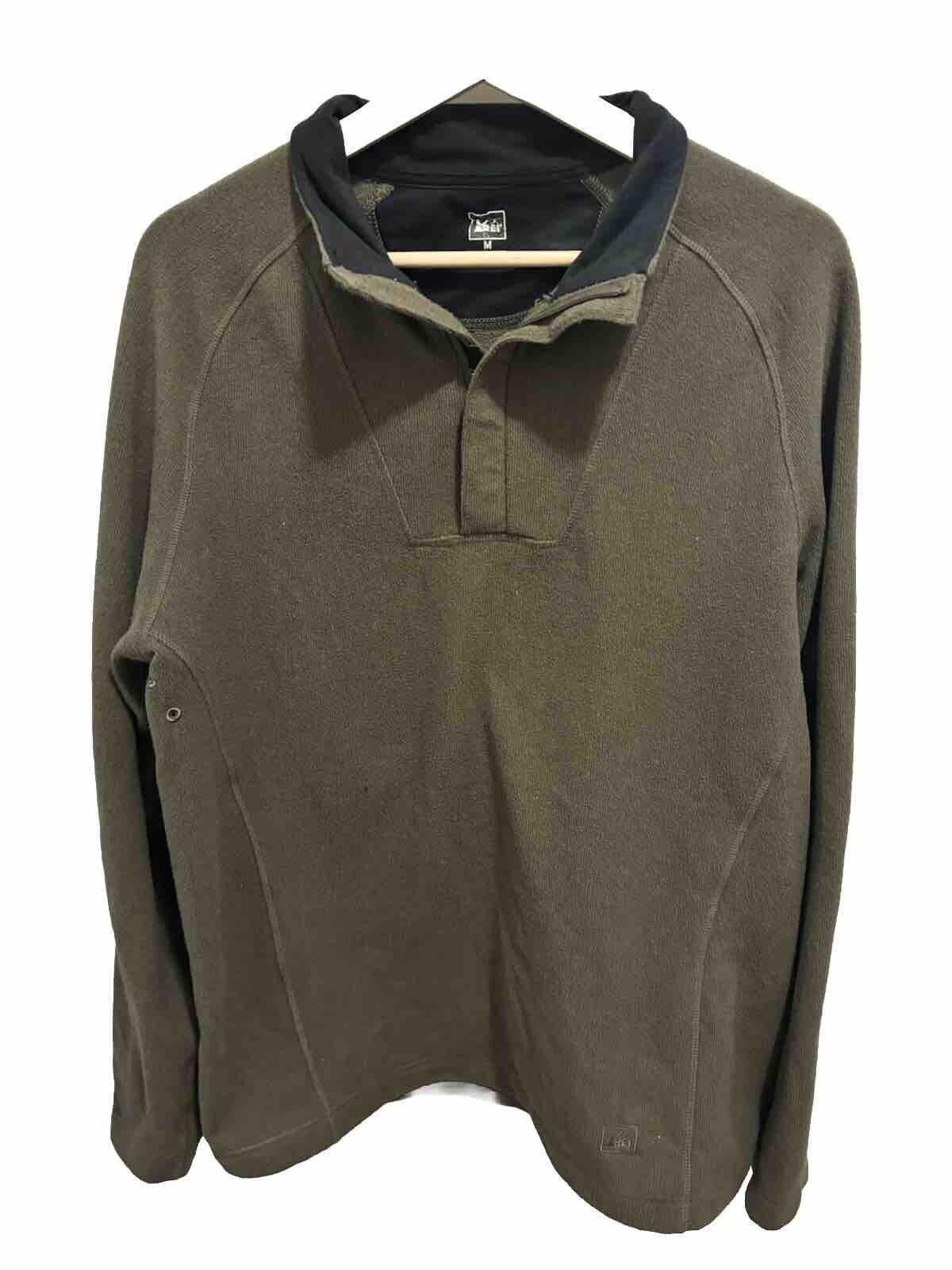 REI Men’s Fleece Gray Medium eBay