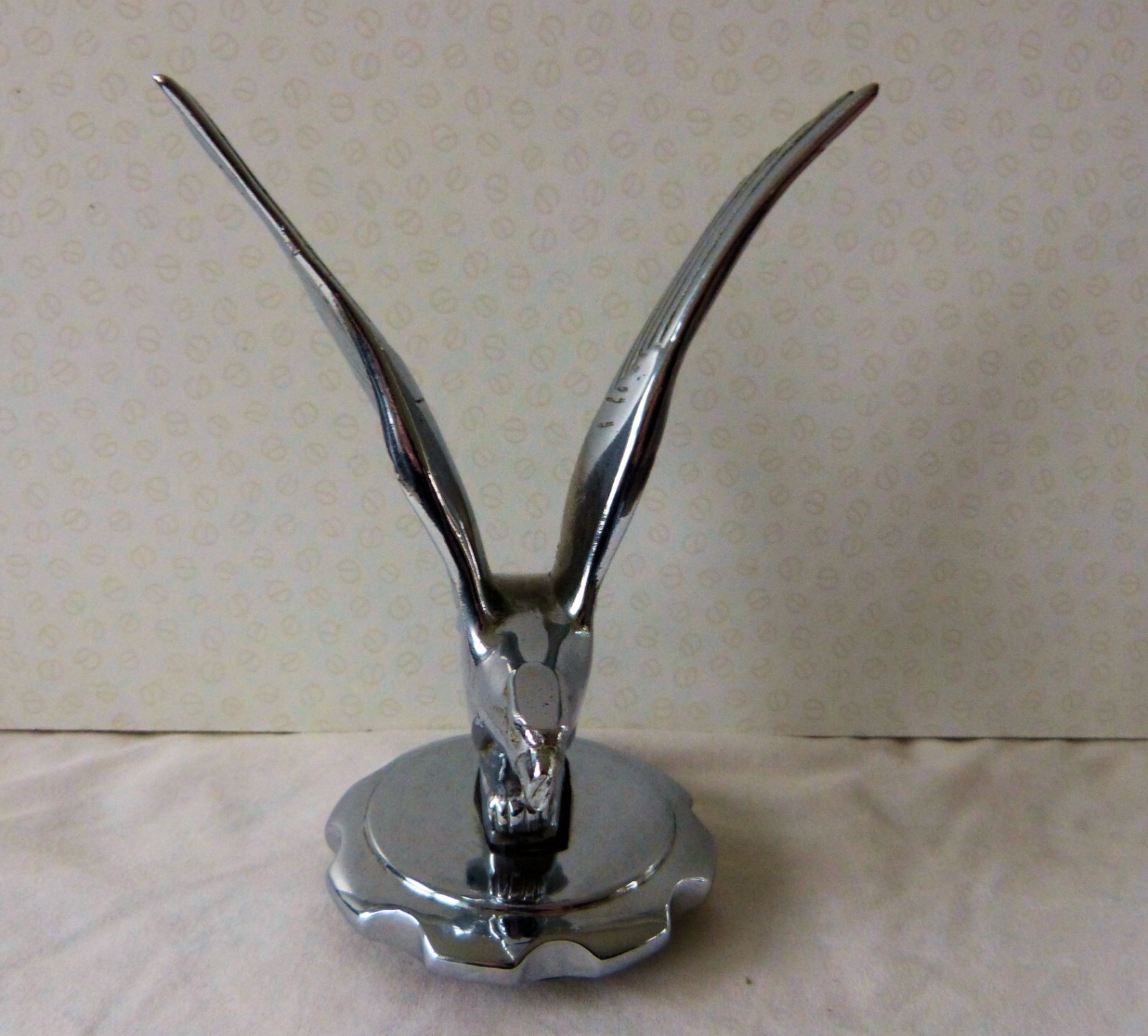 Alvis Silver Eagle Car Mascot, Hood Ornament eBay