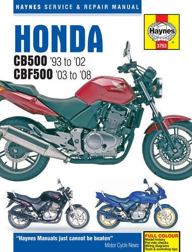 Honda 500 Paper Motorcycle Service & Repair Manuals