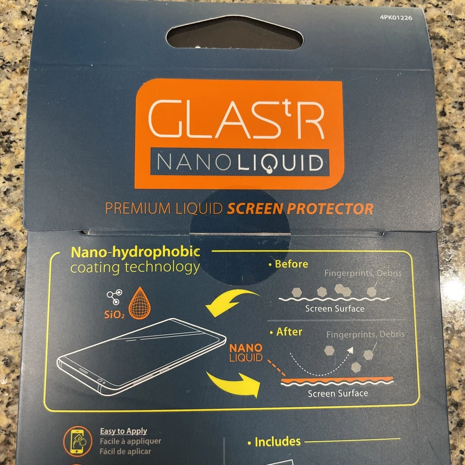 SPIGEN GLAS.TR Nano LIQUID Premium Wipe-On Screen Protector Kit Universal - Image 3 of 4