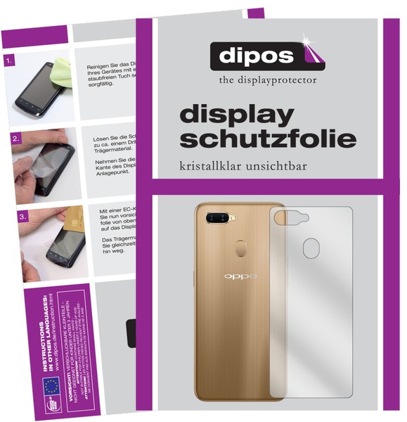 5X Schutzfolie FüR Oppo AX7 Pro RüCkseite Display Folie Klar Displayschutzfolie-image
