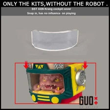 DIY COCKPIT COVER Upgrade Kit For BST AXN KRANG -3D COVER  - GO BETTER STUDIO