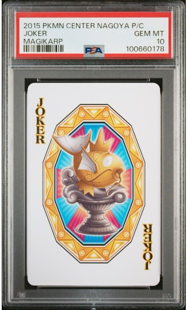 PSA 10 2015 POKEMON CENTER NAGOYA PLAYING CARDS JOKER PSA 10 2015 POKEMON CENTER NAGOYA PLAYING CARDS JOKER
