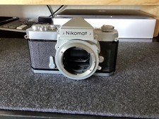 Nikon Nikomat Nikkormat FTN SLR film camera, with case and strap