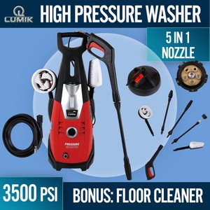 LUMIK High Pressure Washer Electric Water Cleaner 2800W 630L/H Hose Cleaning