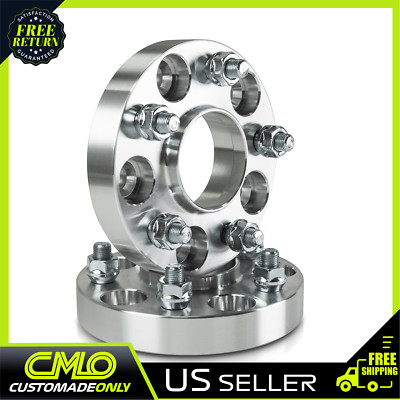 2pc 25mm Wheel Spacers For Honda CR-Z Insight Pilot Odyssey HRV With 5x114.3