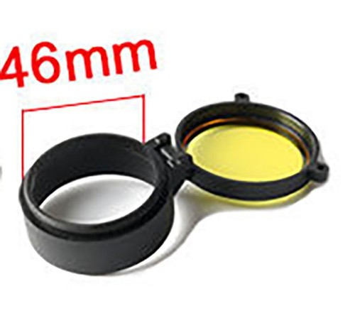 Rifle Scope Quick Spring Protection Lens Cover Flip Up Cap Objective Lense Lid - Picture 23 of 38