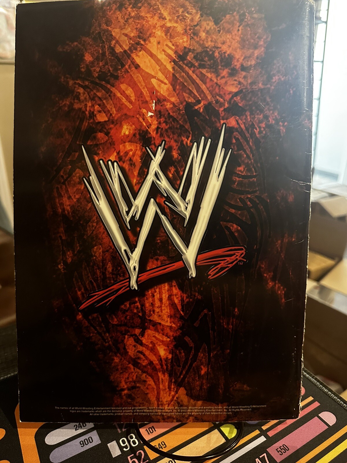 2004 WWE RAW Official Souvenir Program Wrestlemania