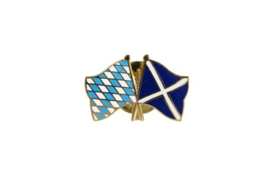 Bayern - Schottland Flaggen Pin Fahnen Pins Fahnenpin Flaggenpin Anstecker