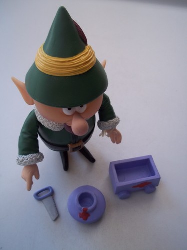 4,5" BOSS ELF, MÜTZE, WAGEN, TOPF Kunststofffigur RUDOLPH Außenseiter Spielzeug MANTIS SPIELEN - Bild 12 von 20