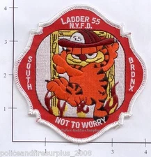 New York City NY Fire Dept Ladder 55 Patch v2