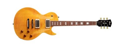Classic Rock Electric Guitar Amber finish Cort CR250-ATA