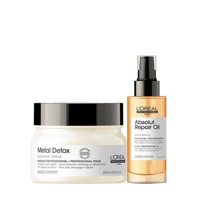 L'Oréal Professionnel Paris Metal Detox Mask 250ml Absolut Repair Oil 10in1 90m