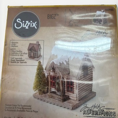 2015 Sizzix Tim Holtz Village Winter Die 660988 BigZ