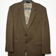 Jos. A. Bank Tan Camel Hair Sport Coat 46L Beautiful Blazer