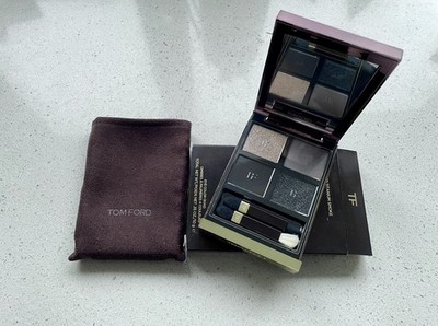 NEU UND VERPACKT Tom Ford SELTEN EINGESTELLT #10 Titanium Smoke Lidschatten Quad Palette