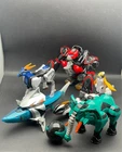 BANDAI - Power Rangers Jungle Fury Jungle Master Megazord with Shark ,Elephant