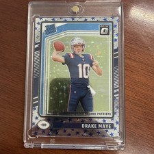 2024 Panini Donruss Optic - Rated Rookie Drake Maye #229 Stars Prizm (RC)
