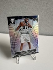 2024 Totally Certified Basketball Platinum Mirror Silver Tim Duncan SA Spurs QB2
