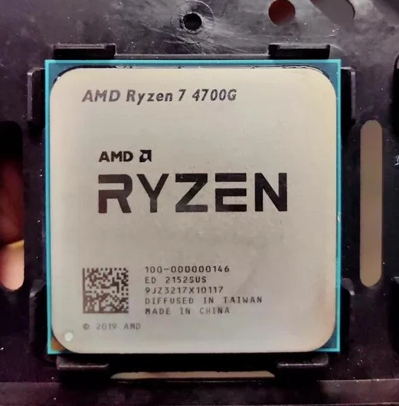 Procesador AMD Ryzen 7 4700G 3.6-4.4GHz 8 núcleos 16Thr socket AM4 65W CPU R7-4700G