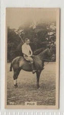 L&B NZ Polo Cigarette Card Lord Wodehouse