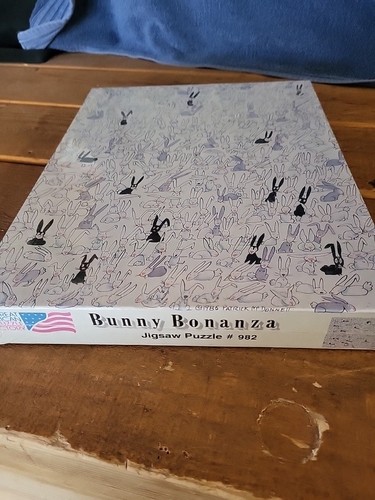 Rompecabezas de colección Great American Puzzle Factory Bunny Bonanza 550 piezas nuevo en caja - Imagen 4 de 4