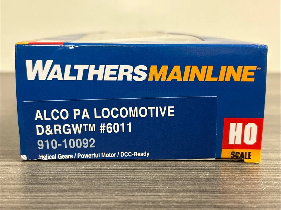 Walthers Mainline HO #910-10092 ALCO PA Locomotive D&RGW #6011 NIB - Image 3 of 4