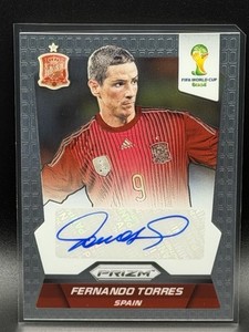 2014 Panini Prizm FIFA World Cup Fernando Torres Auto (#S-FT)