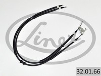 1X Linex 32.01.66 Seilzug Feststellbremse FüR Opel