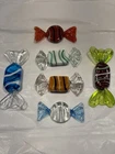 Vintage Murano Glass Wrapped Candy 6 pcs-Very Nice