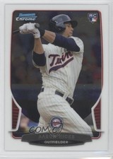 2013 Bowman Chrome Aaron Hicks #9 Rookie RC 6u5
