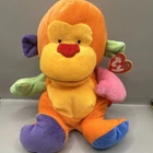 Ty Beanie Babies Plush Monkey Orange Retired 2006 Vintage