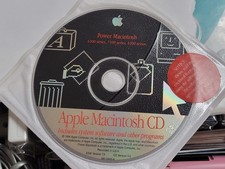 Apple Power Macintosh 6100 series CD 1994 Pre-Owned USA Drivers Disc, Tested