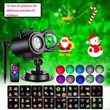 Christmas Halloween Projector Lights Waterproof Outdoor Indoor Holiday