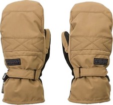 Volcom Peep Gore-Tex Women's Winter Mittens, Bronze, Small