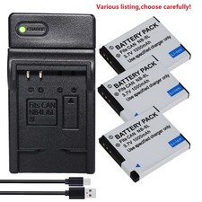 Battery NB8L or charger for Canon NB-8L PowerShot A2200 A3000IS A3100IS A3200IS
