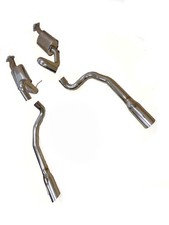 Obx Stainless Catback Dual Exhaust System 99-04 Ford Mustang 4.6l Single Tip 4pc Obx Stainless Catback Dual Exhaust System 99-04 Ford Mustang 4.6l Single Tip 4pc