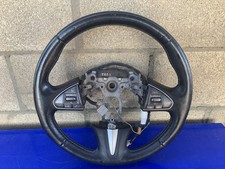 2014–2017 Infiniti Q50 Leather Steering Wheel with Controls OEM 6927U M2028
