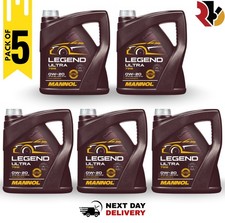 MANNOL 7918 LEGEND ULTRA 0W20 C5 - 25L -STJLR.51.5122-FORD WSS-M2C947-A/B1 3.60 per litre