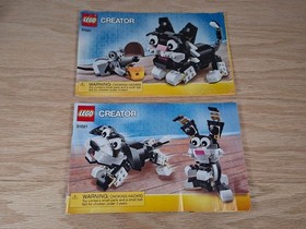 LEGO 31021 Creator Furry Creatures 3 in 1 Complete with Instructions No Box