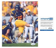 Pat McAfee AUTOGRAPH Signed West Virginia Kicker Autographed 8x10 Photo ACOA