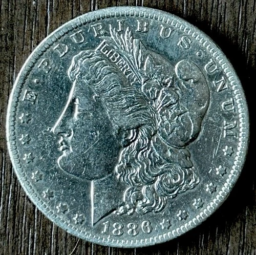 1886-O $1 Morgan Silver Dollar XF ~ 26022