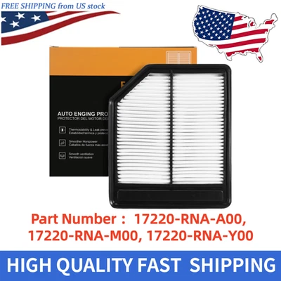 AF5653 17220-RNA-A00 Engine Air Filter Set For 2006-2011 Honda Civic 1.8L l4 - Image 1 of 4