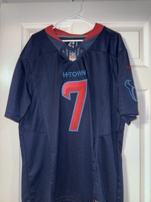 Nike Houston Texans C.J. Stroud #7 NFL Jersey Men's L Blue/Red