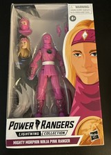 Power Rangers Lightning Collection Mighty Morphin Ninja Pink Ranger NEW