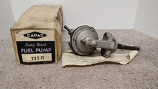 NOS ( New Old Stock ) CAPAC Factory Rebuilt Fuel Pump 711R. ( 00 )