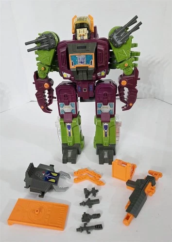 J-891 VINTAGE 1980'S HASBRO G1 TRANSFORMERS BASES: SCORPONOK ACTION FIGURE