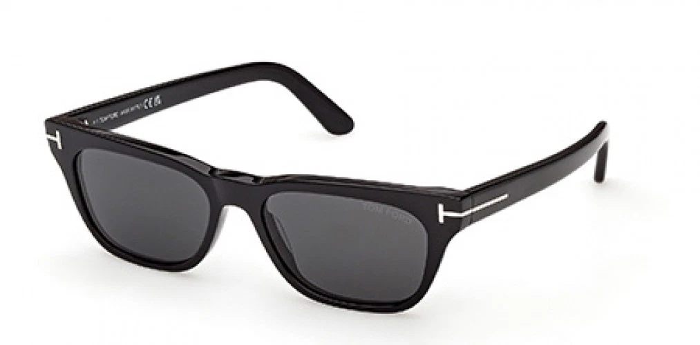 Tom Ford — NEW Tom Ford FT 1362 Sunglasses 01A Shiny Black 100% AUTHENTIC