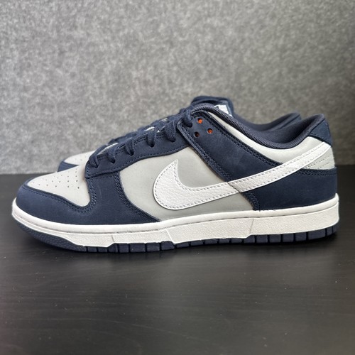 Nike Dunk Low Suede Georgetown Blue taglia Eu 42.5 Uk 8 Us 9 blu uomo - Foto 4 di 8